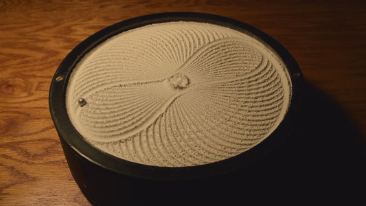 Automatic Zen Garden Sand Bowl - Desktop Kinetic Art
