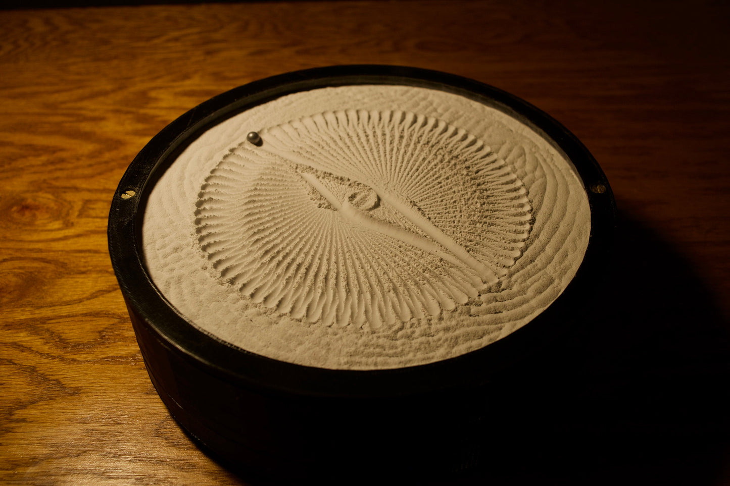 Automatic Zen Garden Sand Bowl - Desktop Kinetic Art