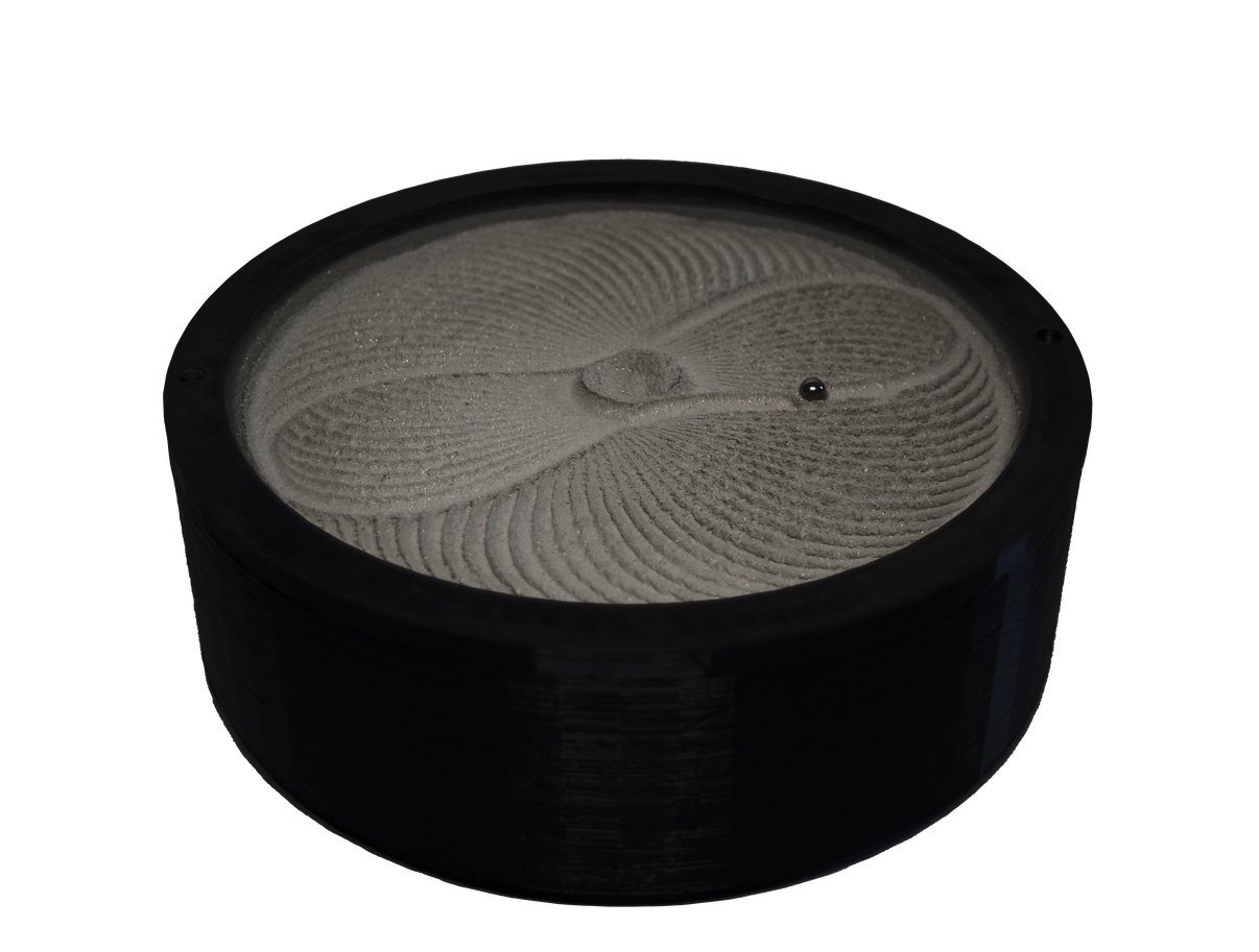 Automatic Zen Garden Sand Bowl Desktop Art mesmerart