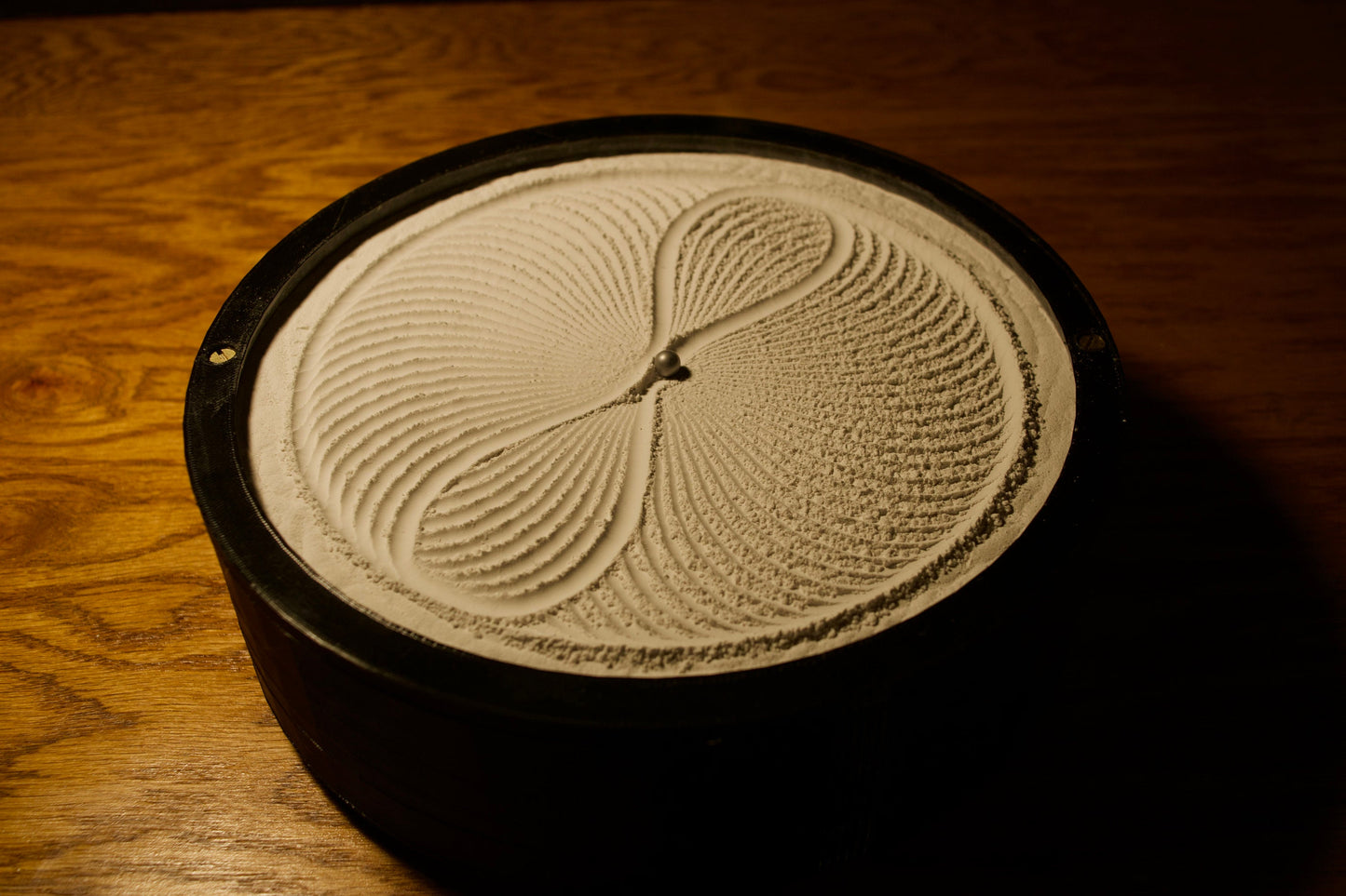 Automatic Zen Garden Sand Bowl - Desktop Kinetic Art